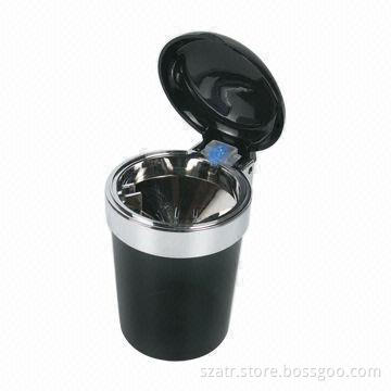 Car Ash Tray with/without Light, Customized Logos are Welcome